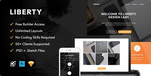 ThemeForest – Liberty v1.0 – Responsive Email and Themebuilder Access