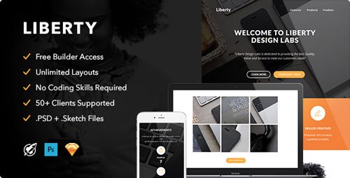 ThemeForest – Liberty v1.0 – Responsive Email and Themebuilder Access